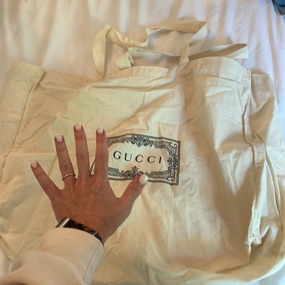 Gucci cotton tote. - Picture 3 of 3